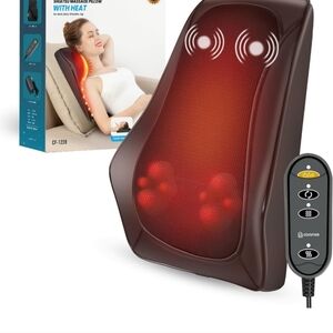 New in Box Back Massager with heat and remote